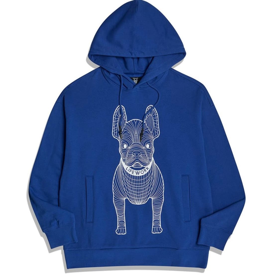 M 라이프워크 빅 라독 프린팅 오버핏 후드티 상품이미지1