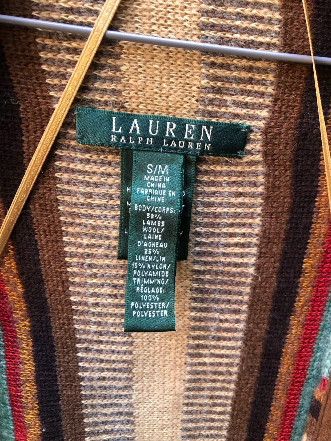 Polo Ralph Lauren ethnic cape 상품이미지10