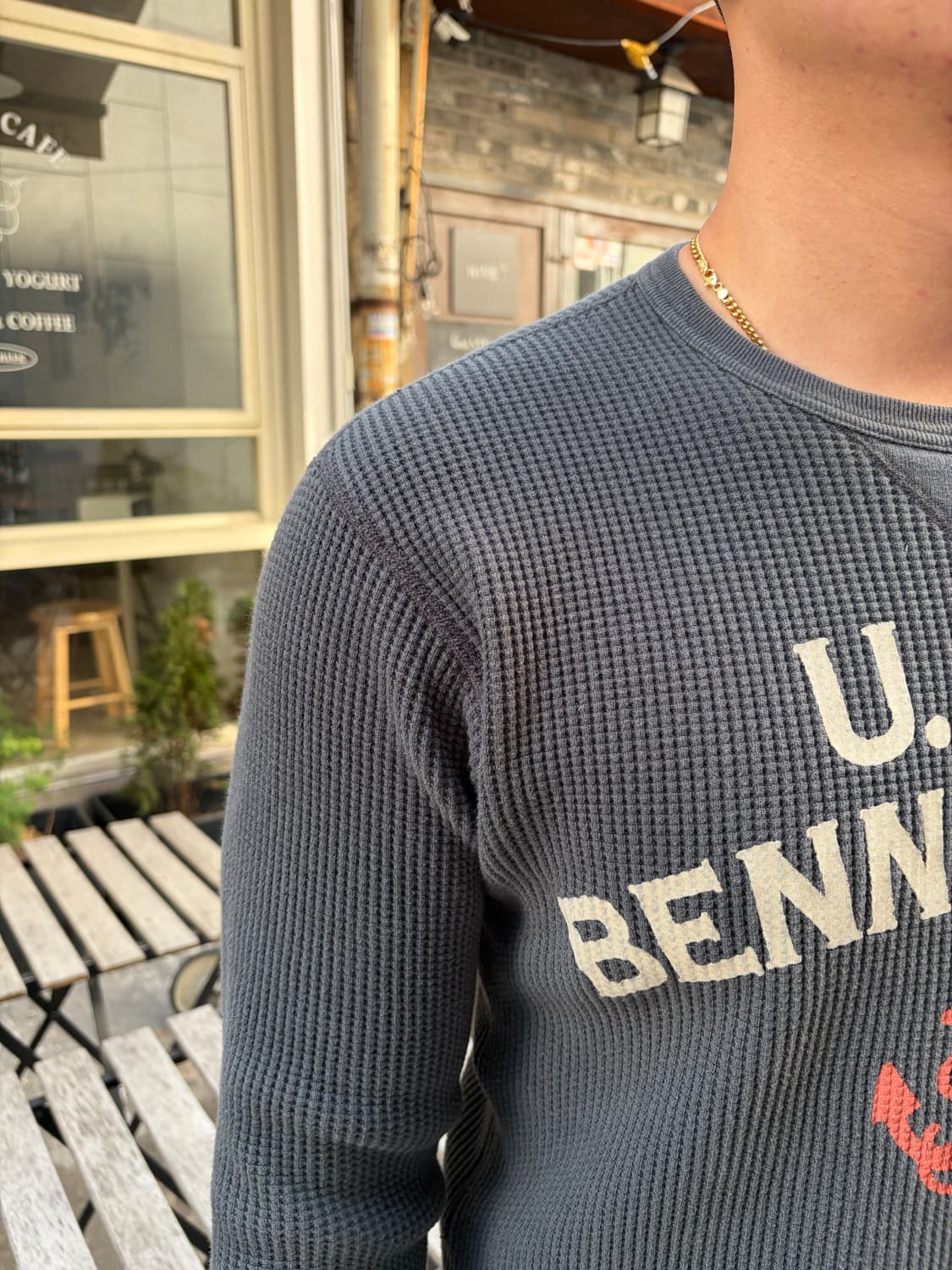 Toys Mccoy’s U.S.S print waffle sleeve 상품이미지6