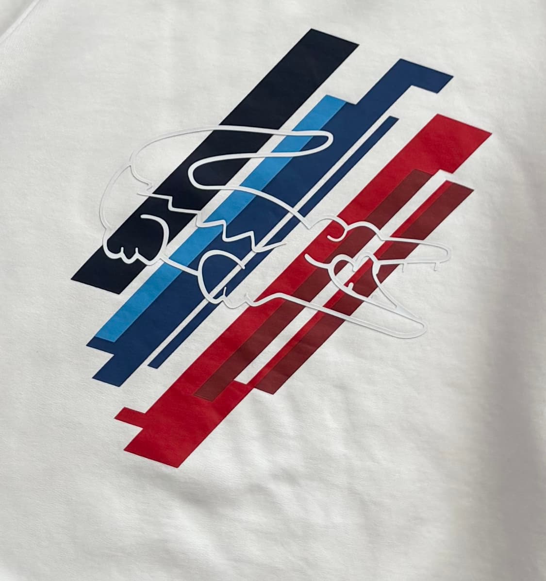 라코스테 트리컬러 컬렉션 맨투맨  상품이미지3