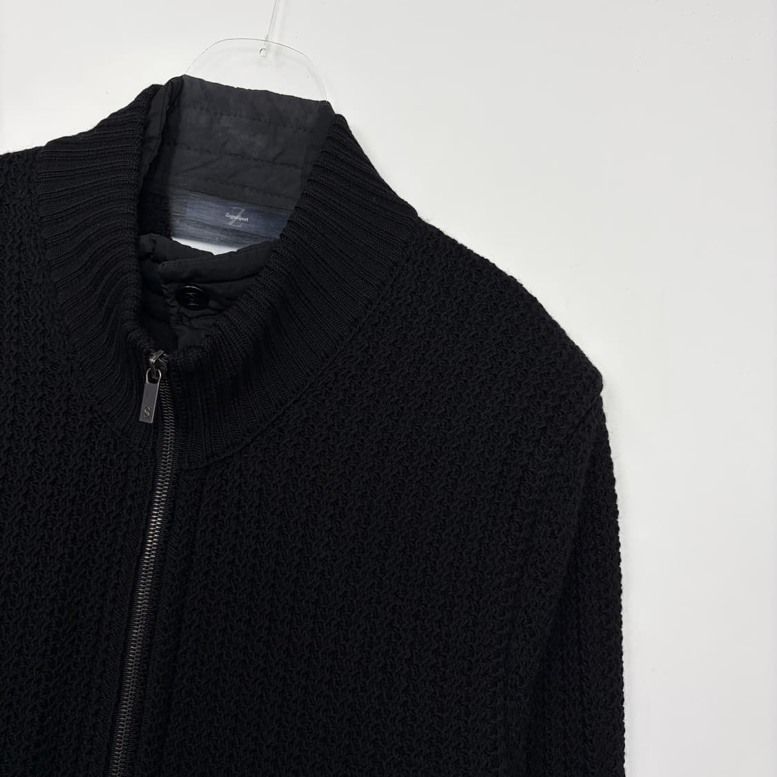 제냐 zegna 니트 집업 가디건 상품이미지6