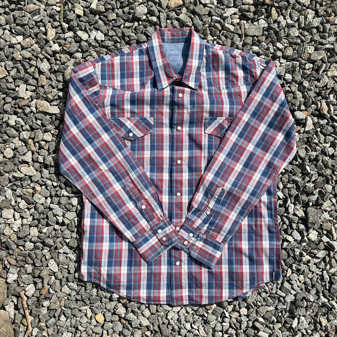 Good day 체크 셔츠(실측확인) 상품이미지1