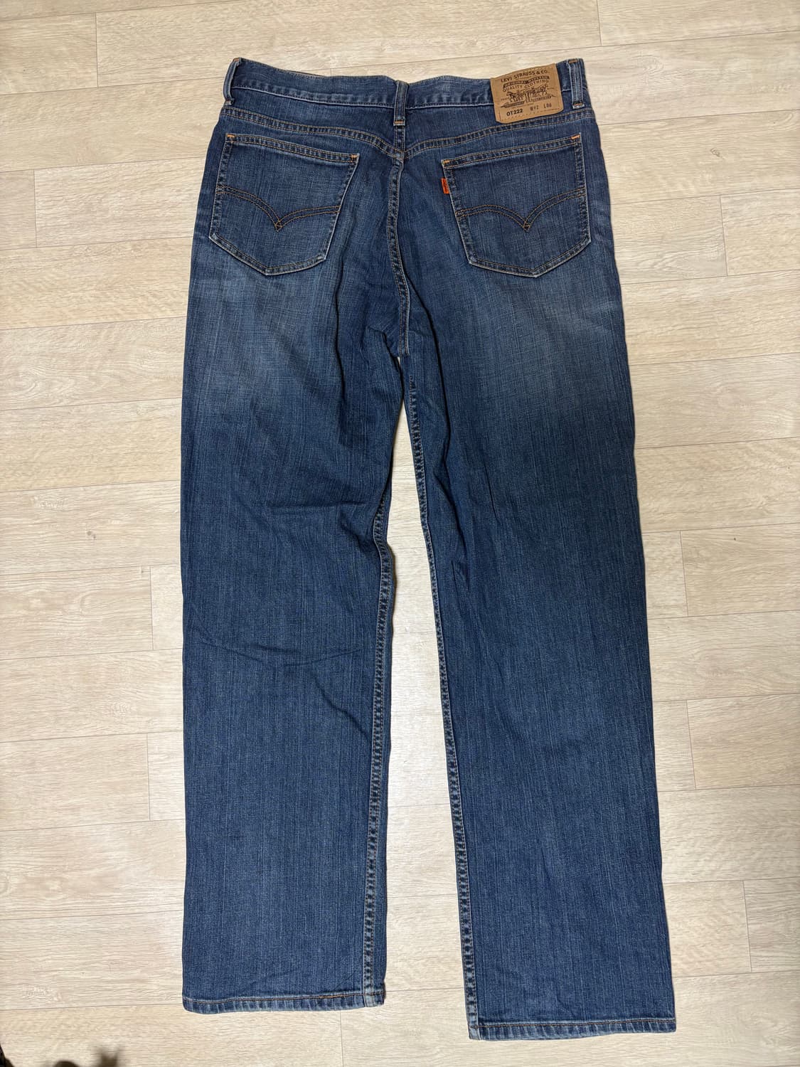 리바이스 오랜지탭 와이드 데님팬츠 상품이미지1