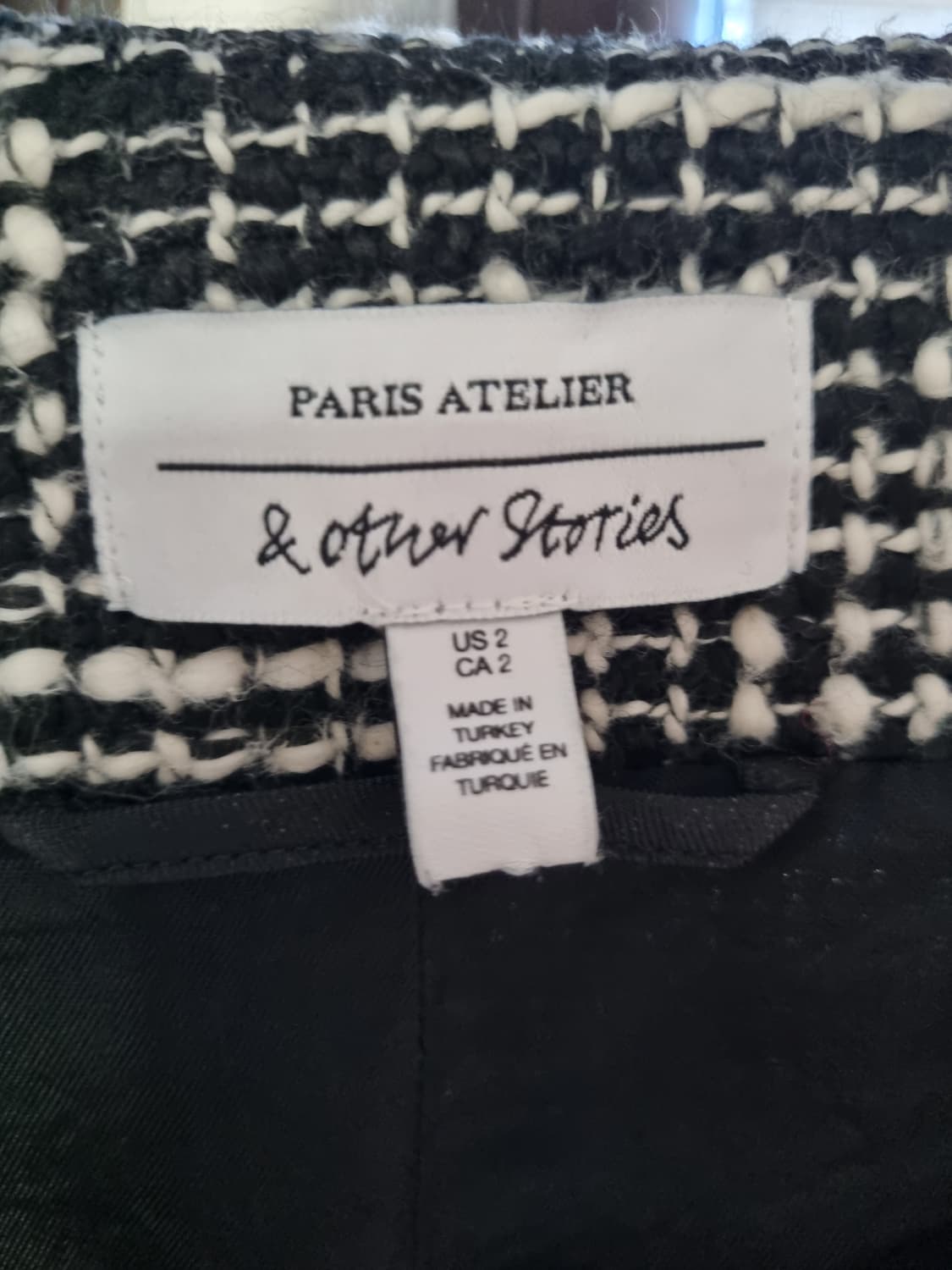 앤아더스토리즈 크롭 트위드 자켓 2 상품이미지7