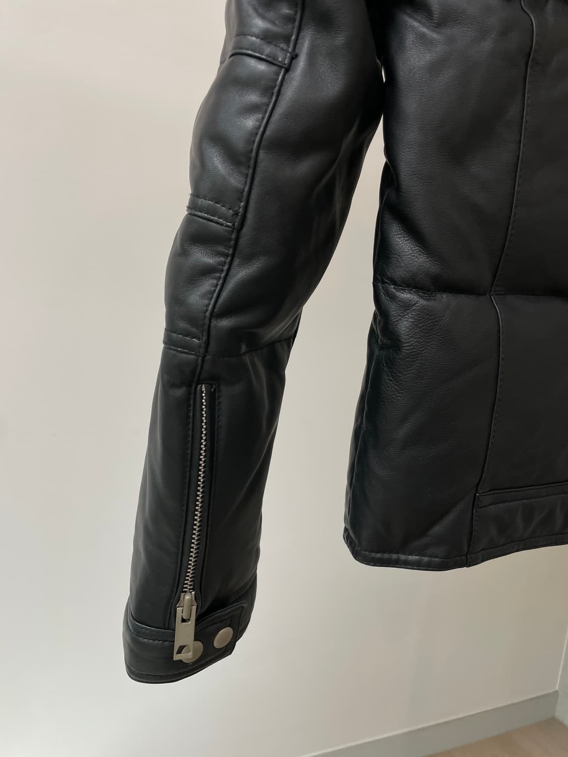 (M) 락시크 바이커 양가죽 패딩 상품이미지4