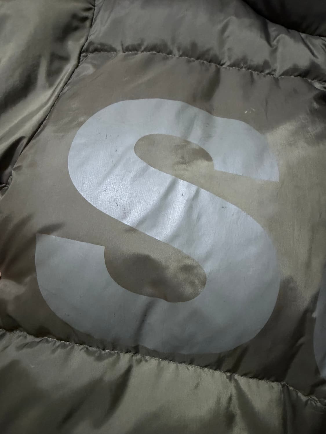 사파리스팟 베이직 사파리 카키 다운 자켓 패딩 1사이즈 상품이미지6