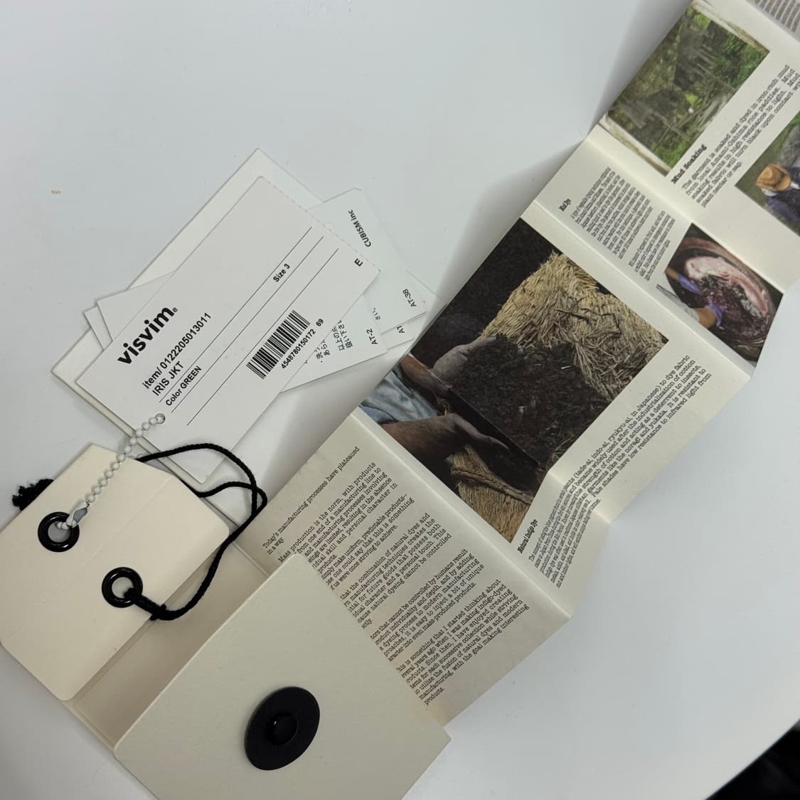 새상품 3사이즈 ) 비즈빔 22AW 아이리스 그린 상품이미지5