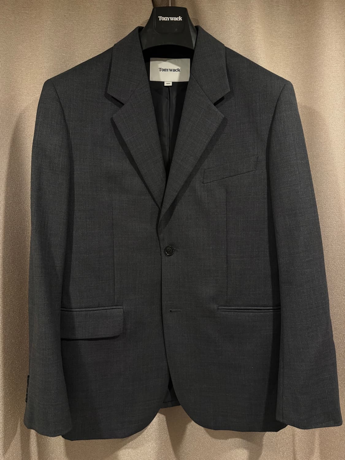 토니웩 시그니처 2-버튼 블레이저 그레이 상품이미지2