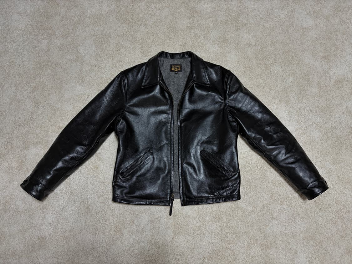 곤조2 가죽자켓 / 곤조티비x아카펠라클로딩 자켓 판매 상품이미지2