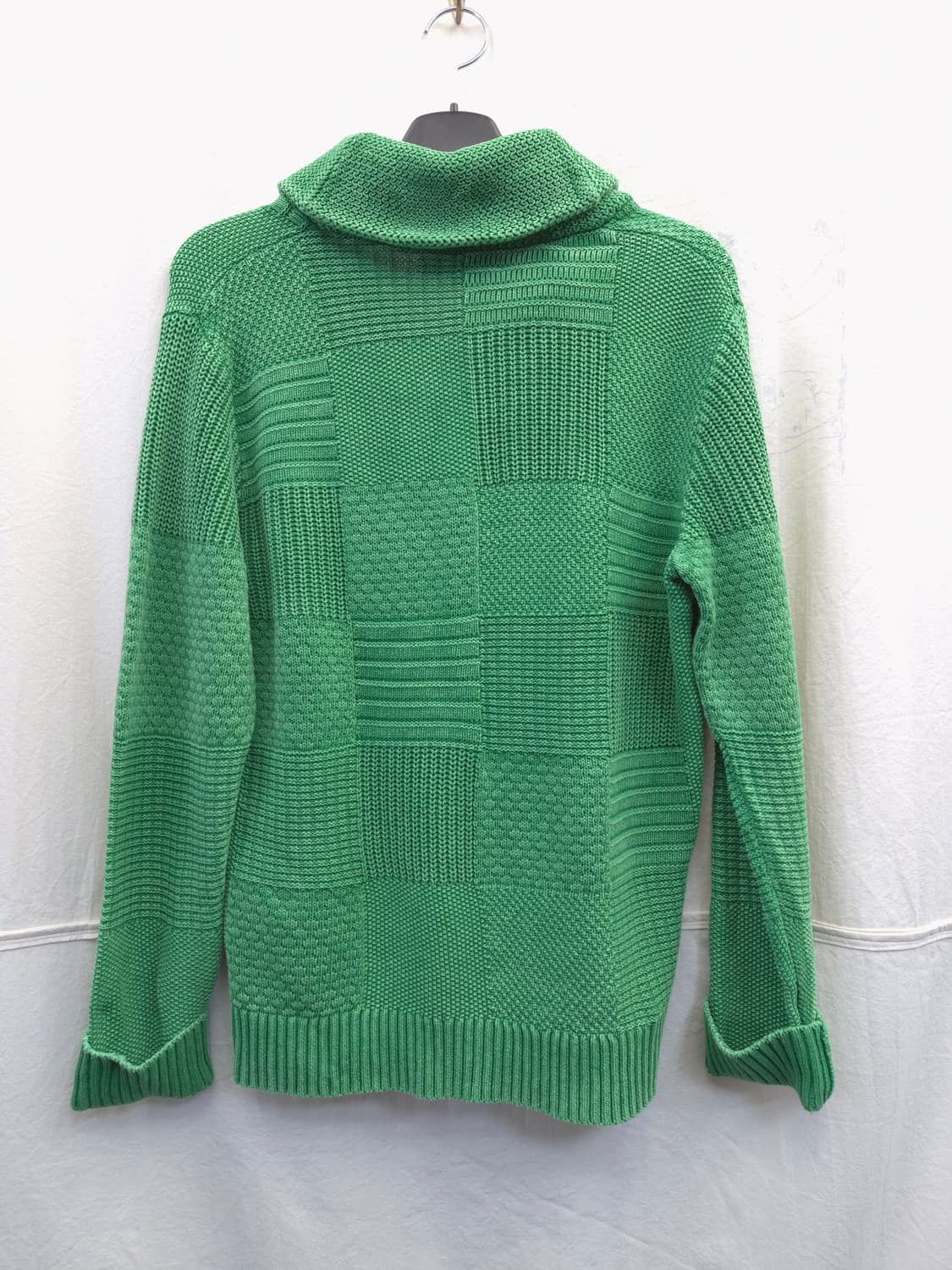 타미힐피거 그린 꽈배기 니트 상품이미지3