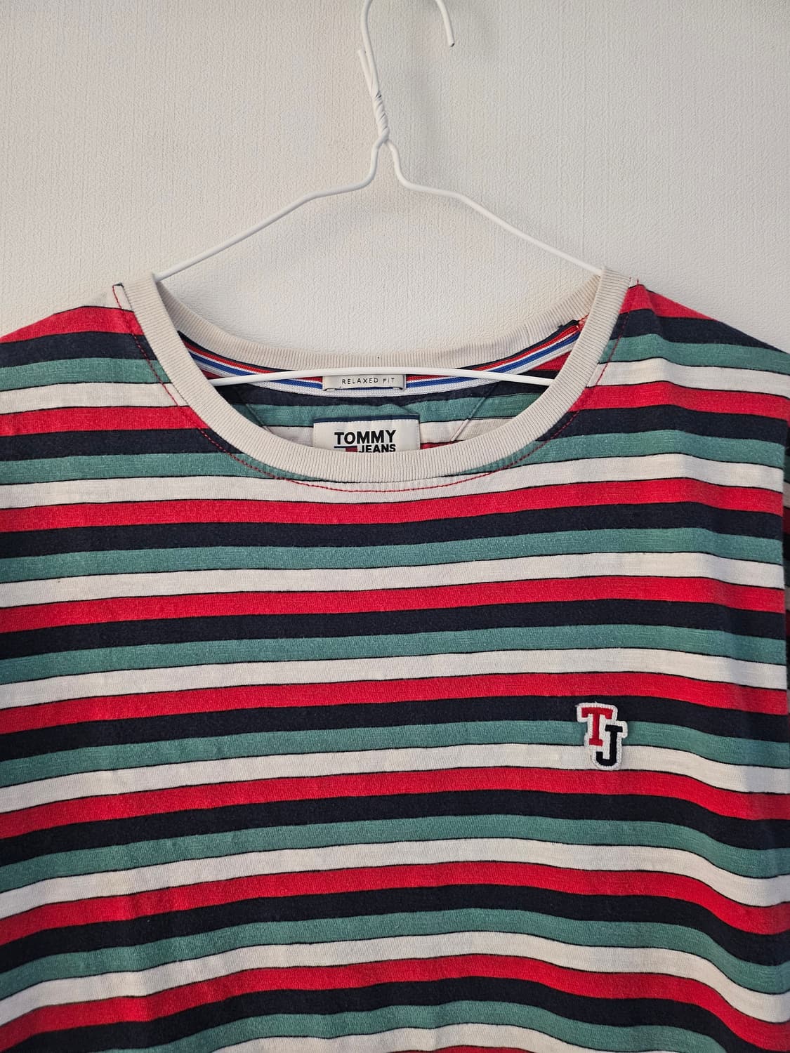 타미 Tommy jeans 스트라이프 T 상품이미지4