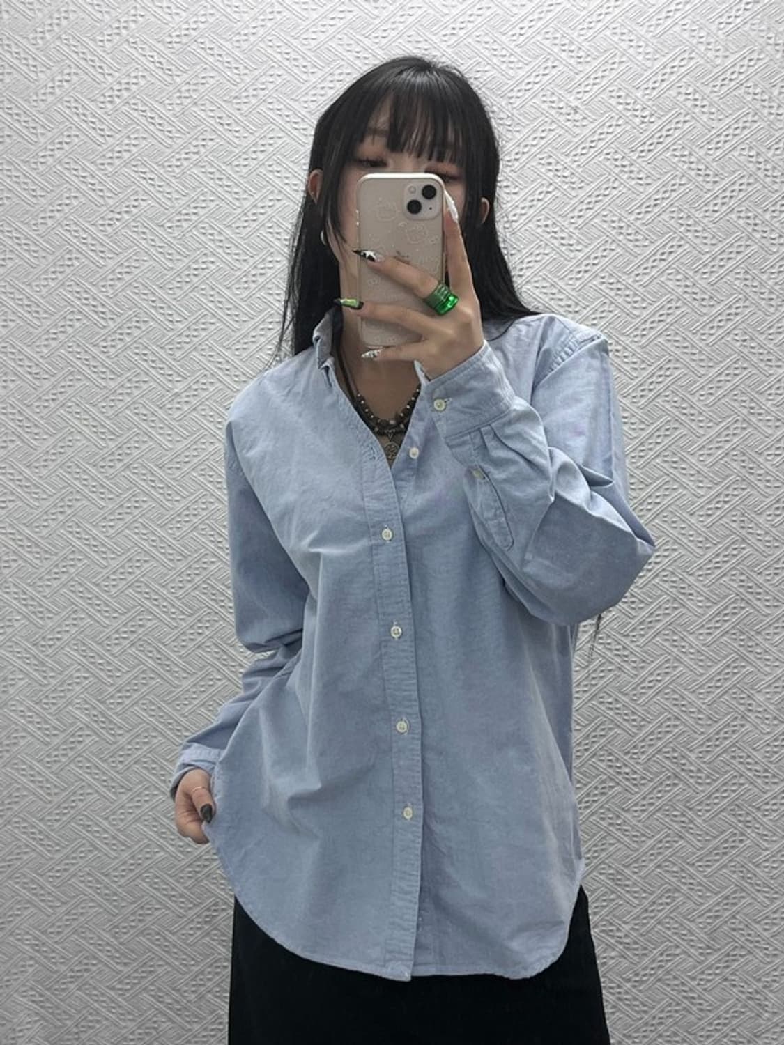 폴로 랄프로렌 캐주얼 옥스포드 긴팔 셔츠 XL C08666 상품이미지1