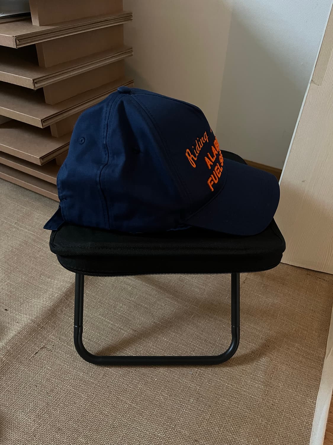 ZARA 네이비 캡모자 상품이미지2