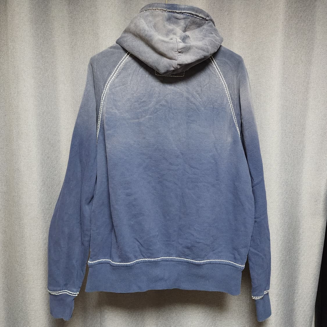 트루릴리젼 워시드 오버사이즈 Y2k후드집업 상품이미지2