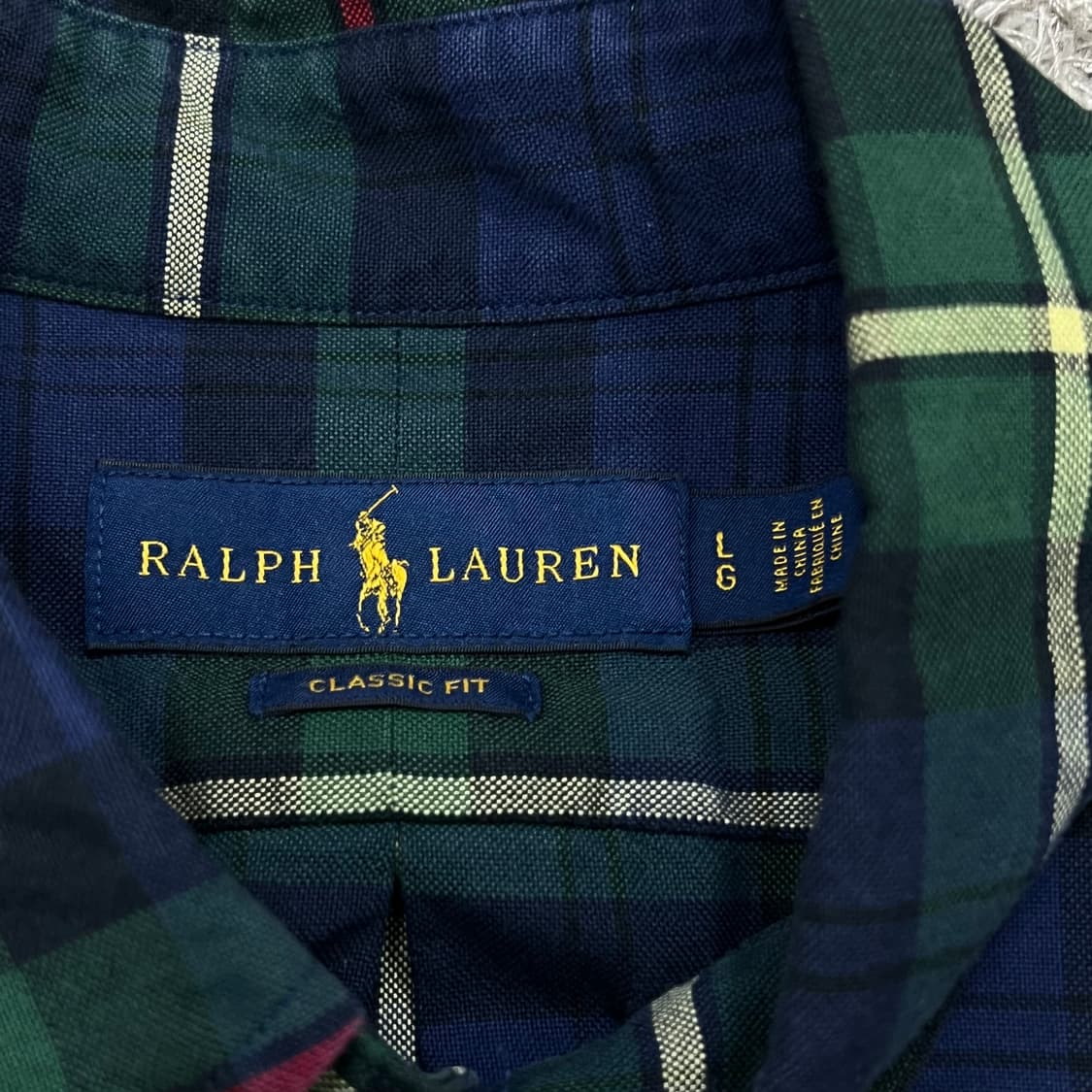 [110] 폴로 랄프로렌 체크셔츠 상품이미지3