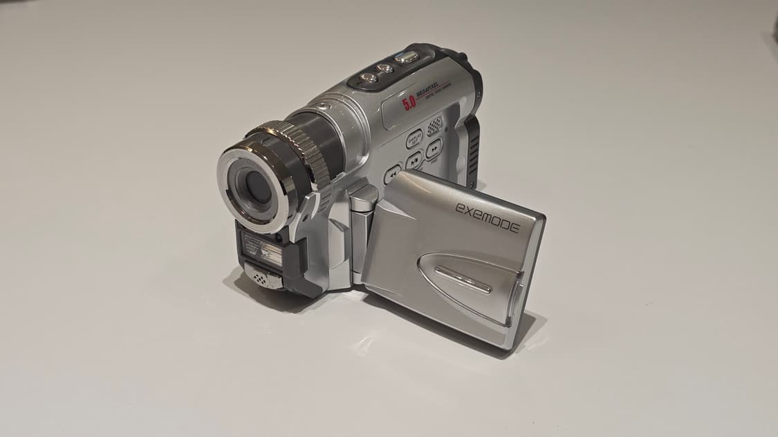 빈티지 디카 캠코더 exemode DV570 작례 있음 상품이미지1