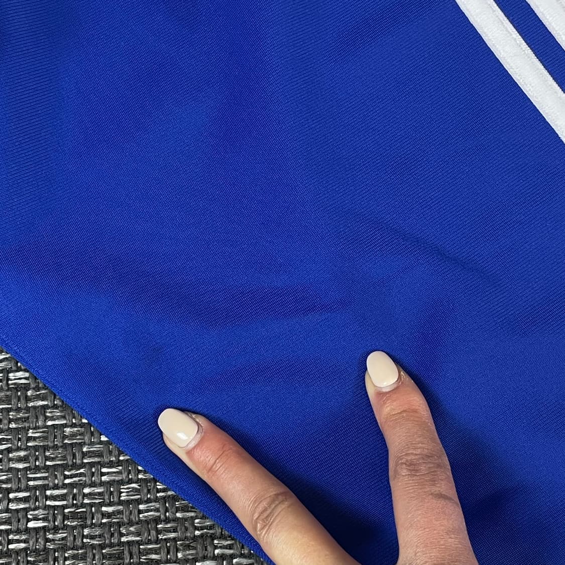 아디다스 블루 트랙탑 져지 3XL 상품이미지6