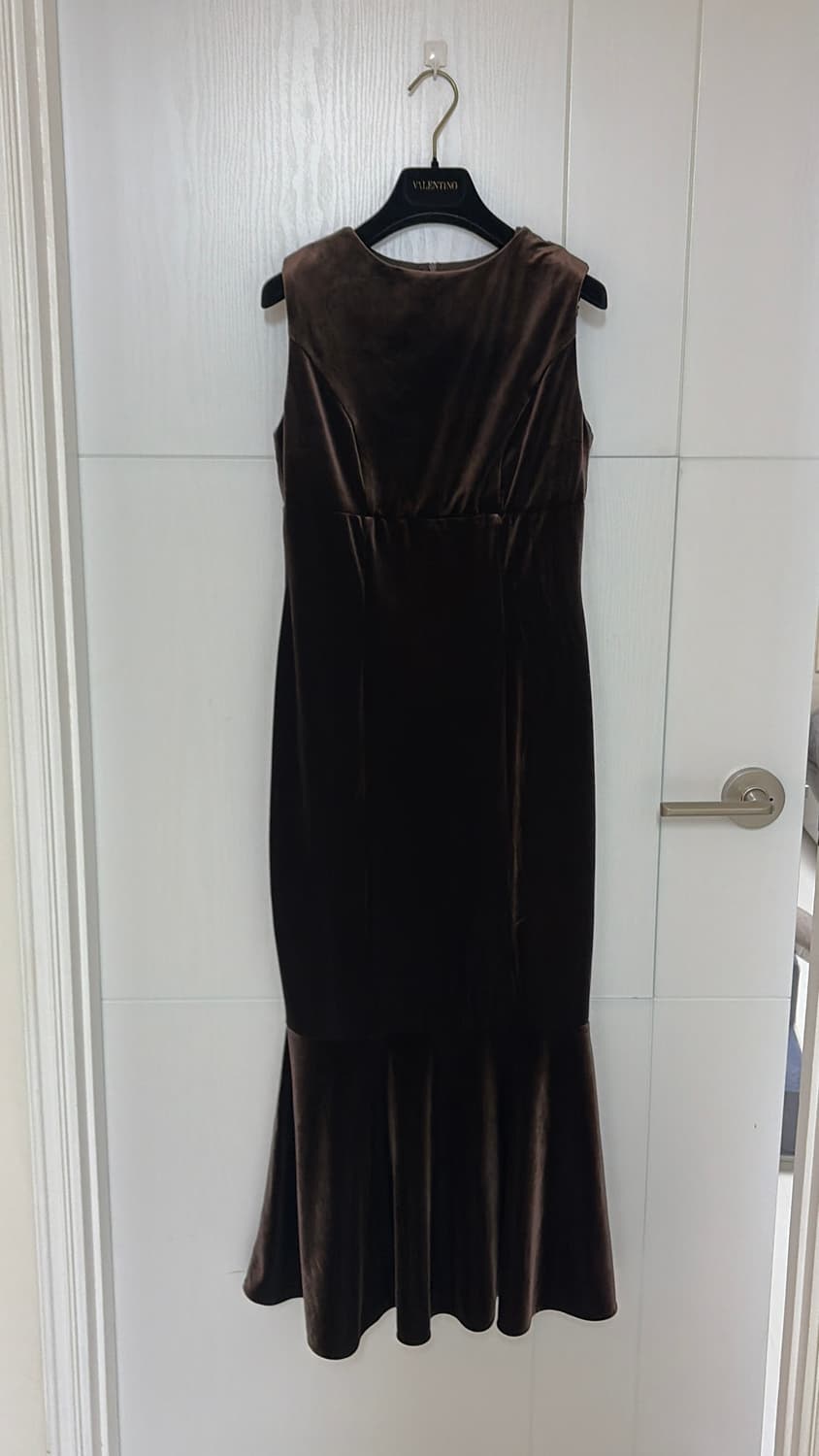 셀프웨딩 일본빈티지 벨벳 머메이드 드레스 44,55 상품이미지6