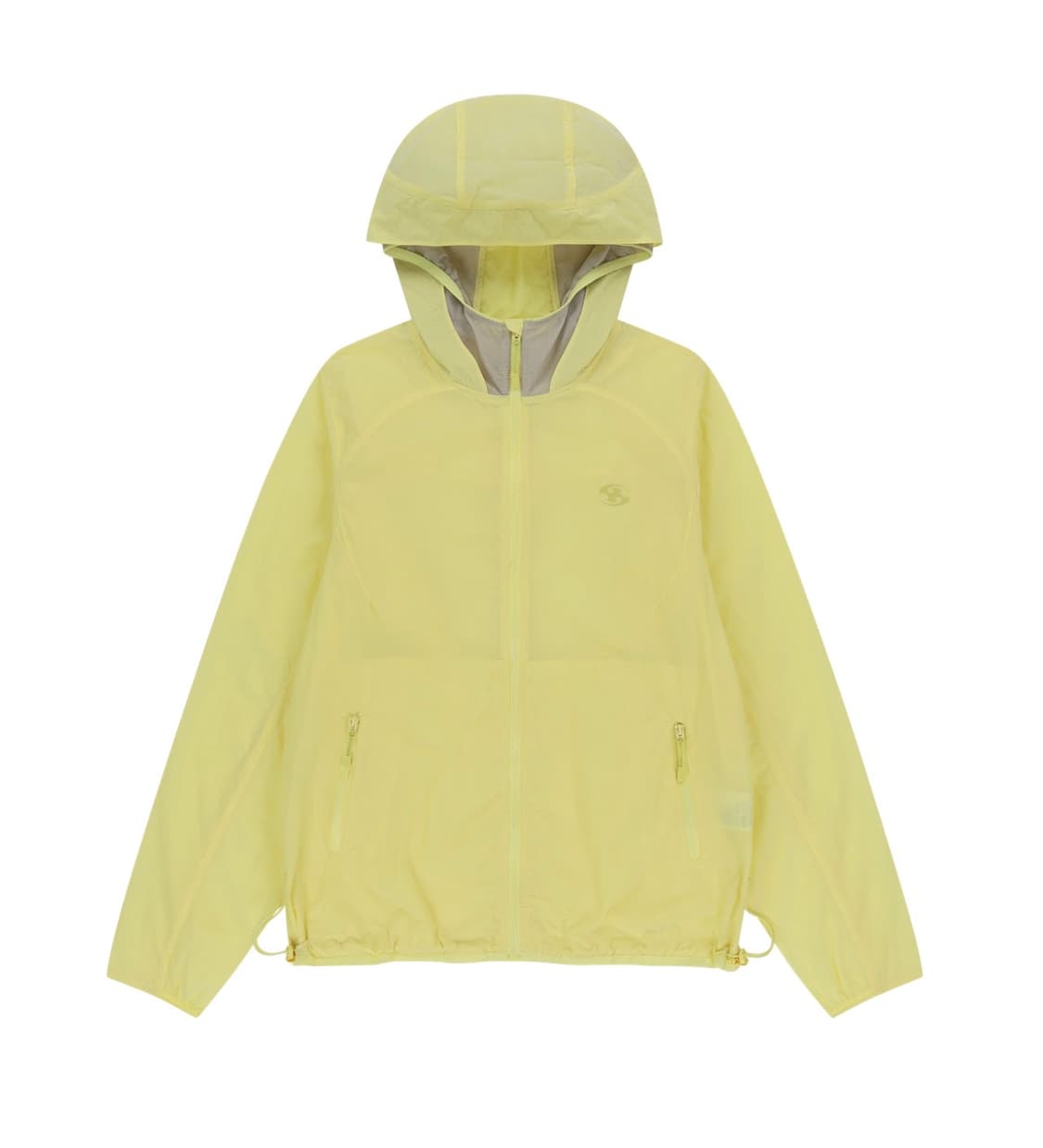 산산기어 스트링 후드 자켓 레몬 상품이미지1