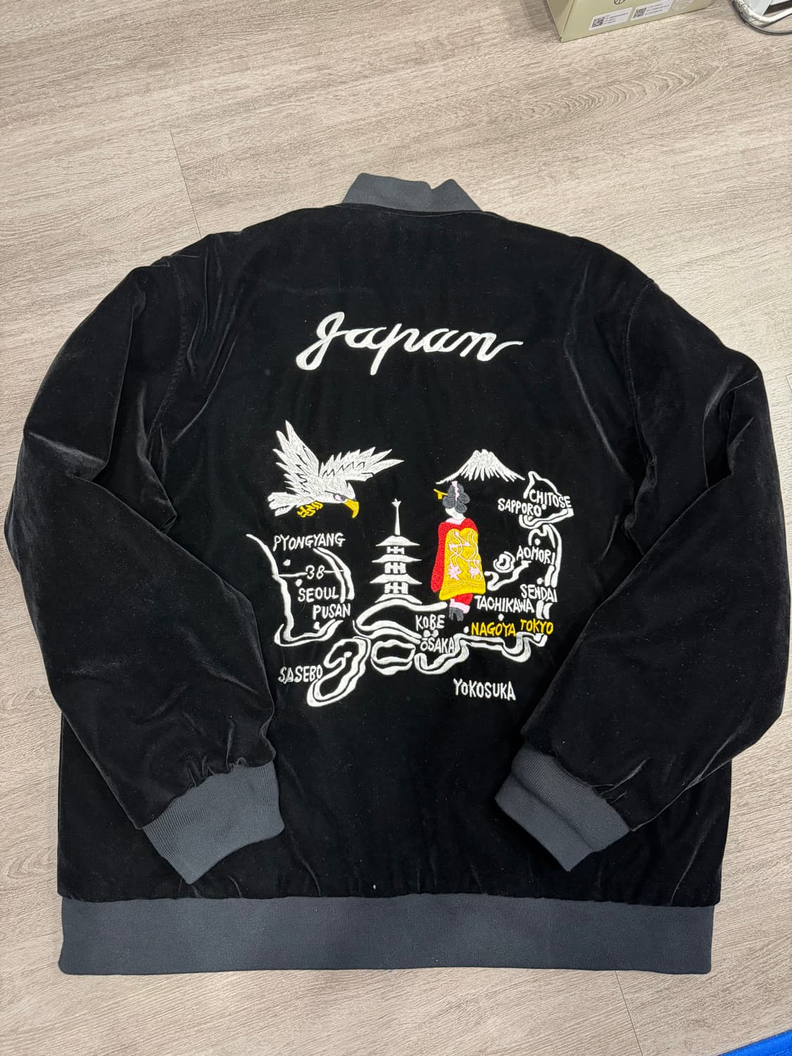 [XXL] TAION 수베니어 봄버 패딩 블랙 상품이미지2