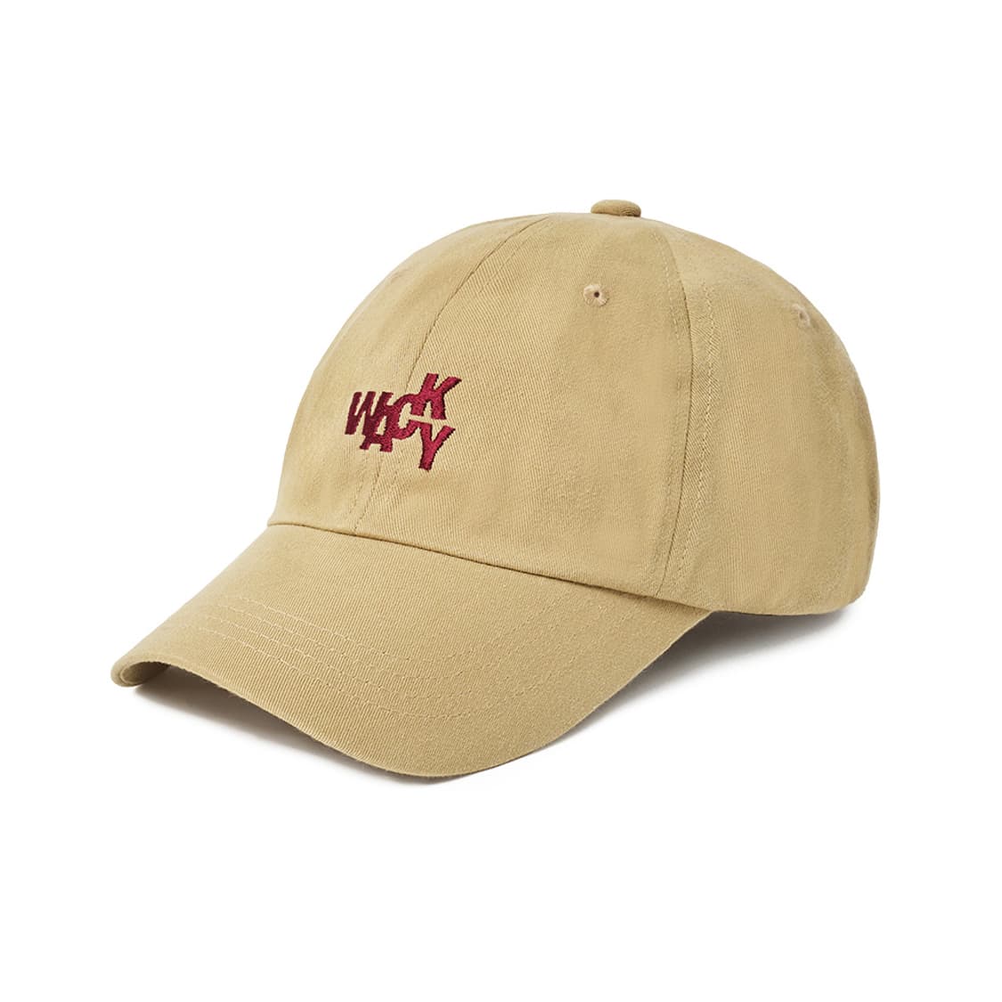 WACKY 웨키 베이직 볼캡 (베이지) 상품이미지2