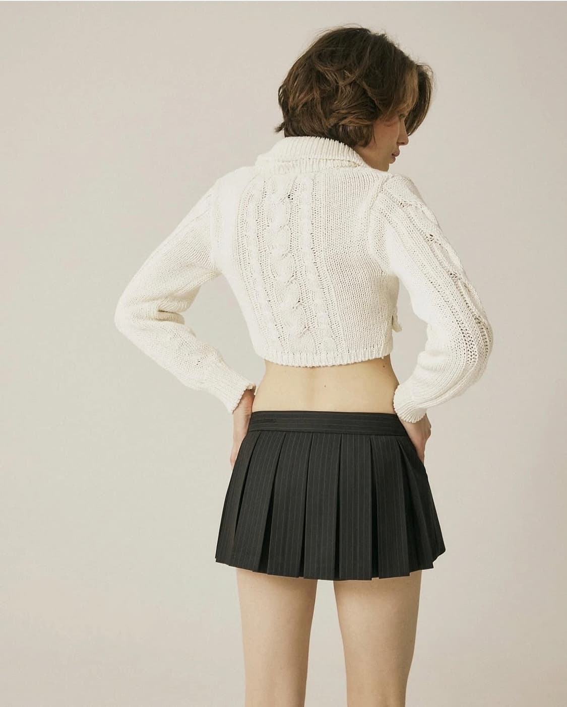 쓰리타임즈 Miffy knit cardigan 미피 니트 가디건 상품이미지5