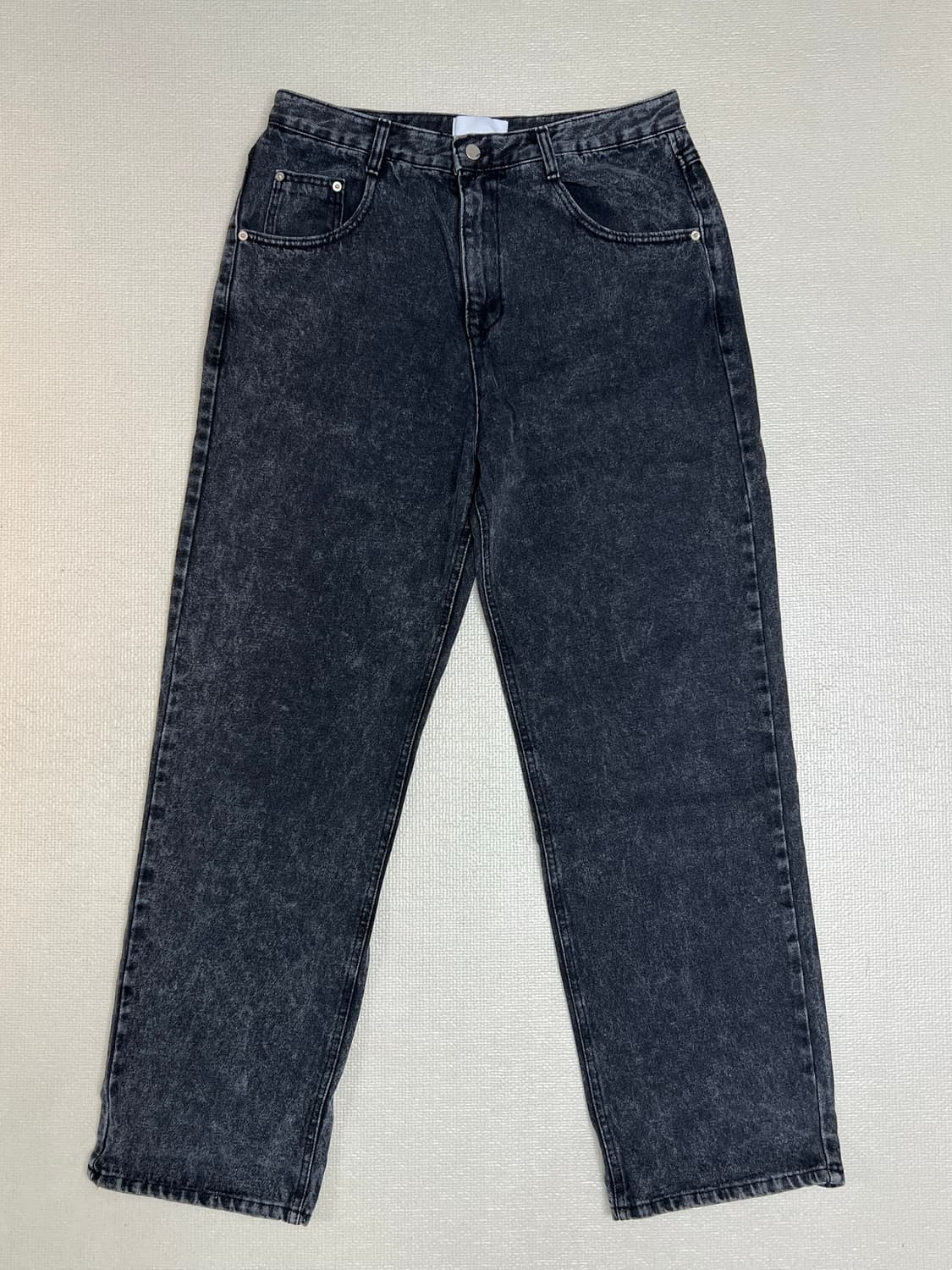 드윕 와이드핏 흑청데님  상품이미지1