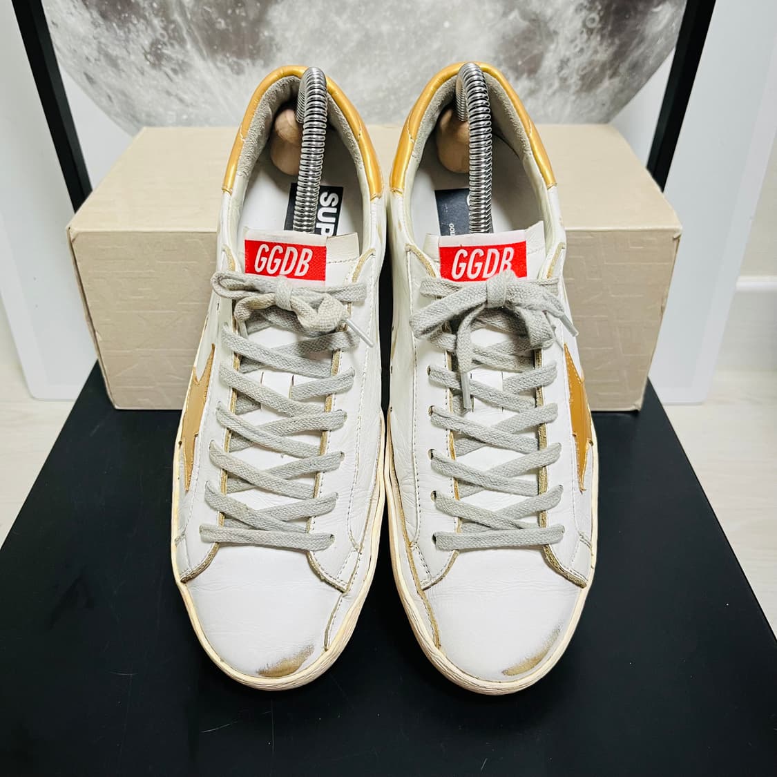 정품 40) 골든구스 골드탭 스니커즈 255~260 상품이미지3