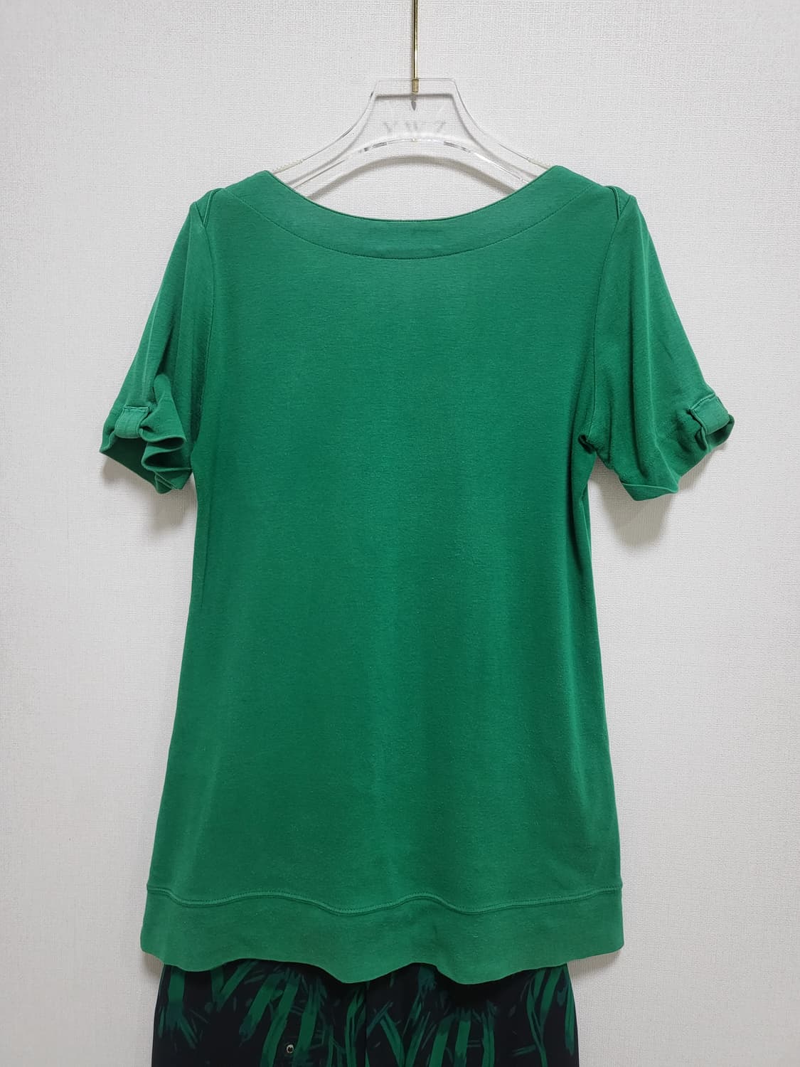 (정품) 버버리 블루라벨 녹색 반팔 티셔츠 38 상품이미지8