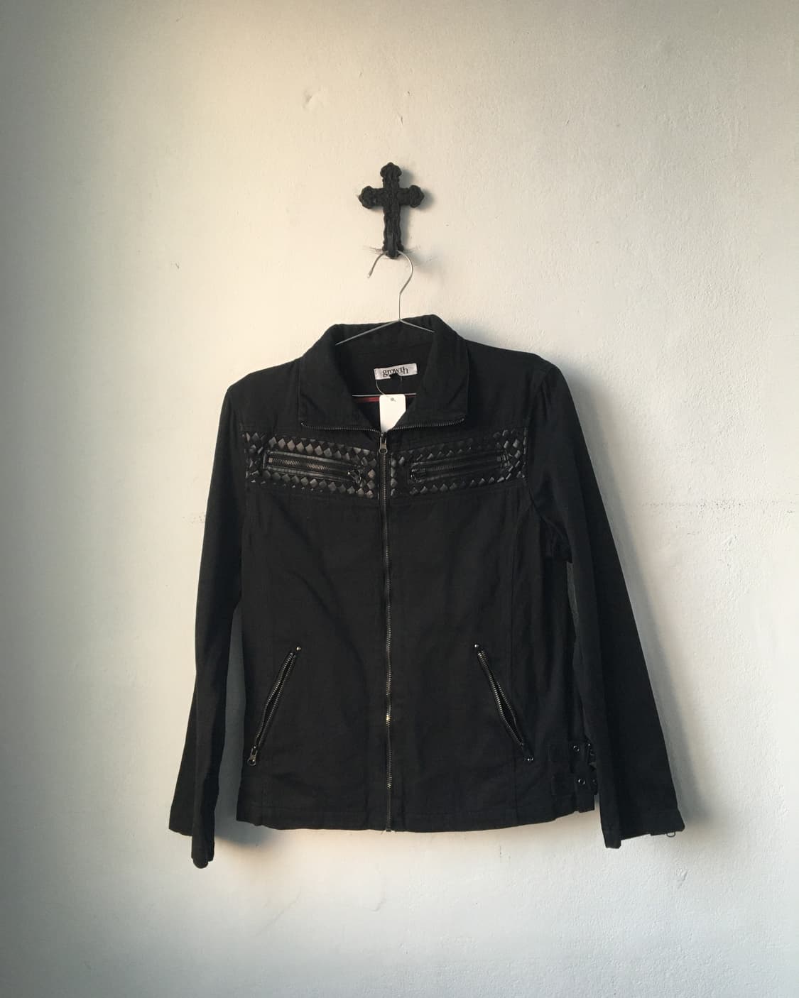 Point high neck jacket 상품이미지2