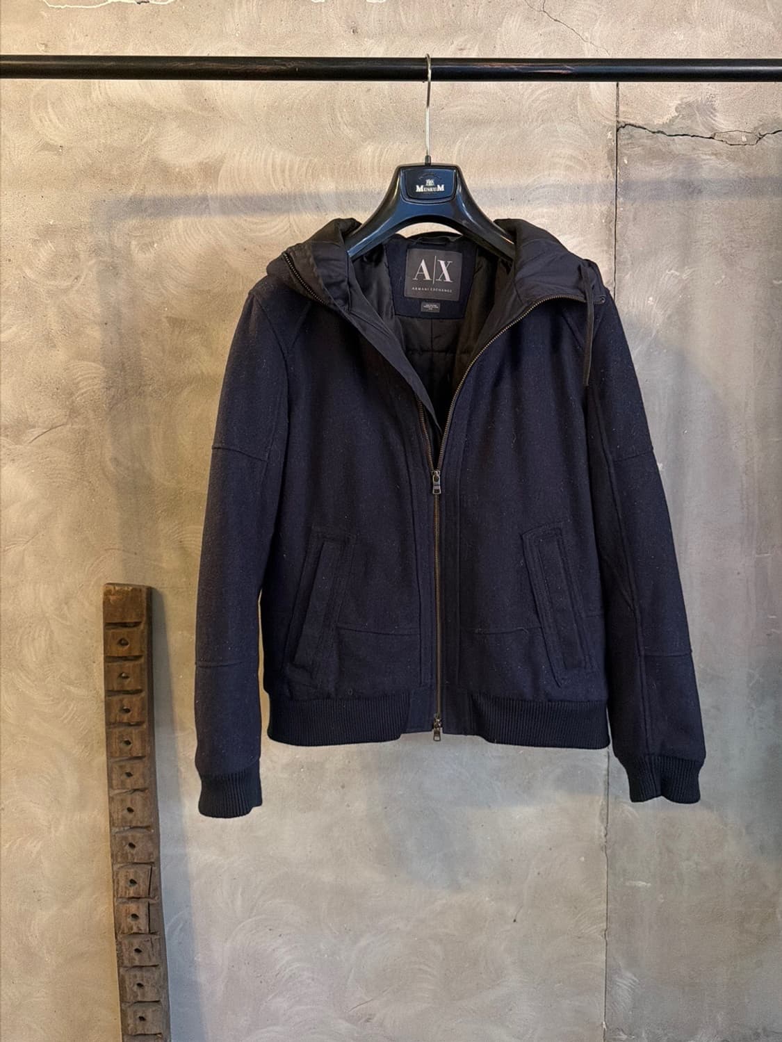 아르마니 익스체인지 짚업 후드 자켓 슬림100 상품이미지1