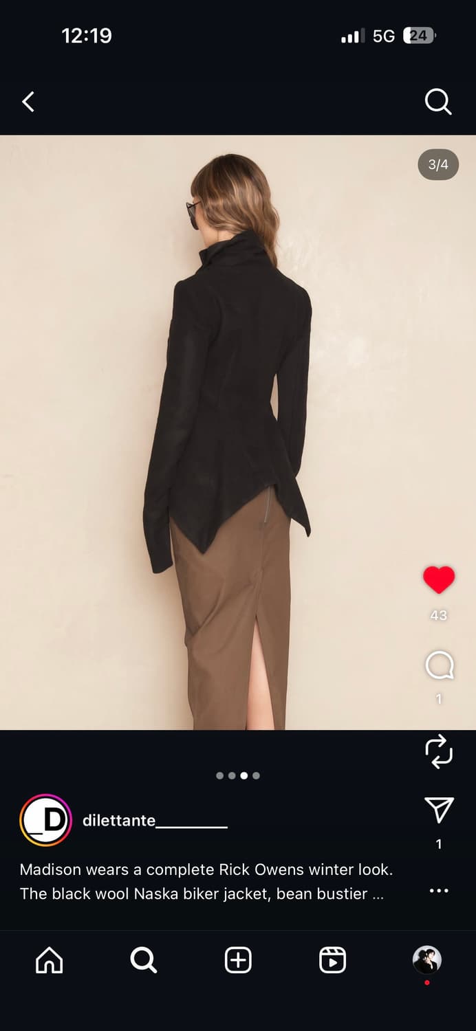 릭 오웬스 나스카 자켓 구매 상품이미지9