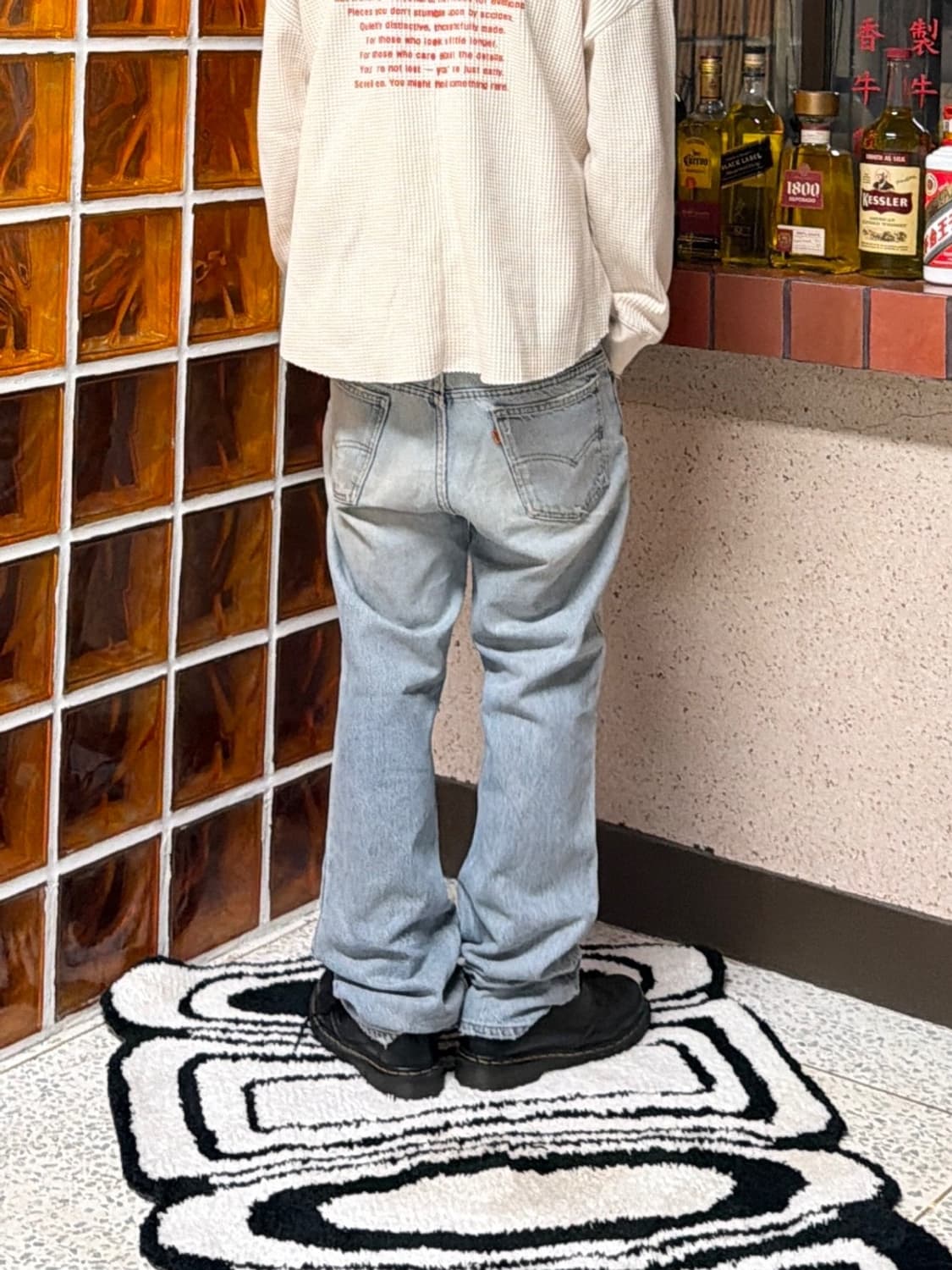 80‘s 리바이스 517 부츠컷 오렌지탭 상품이미지1