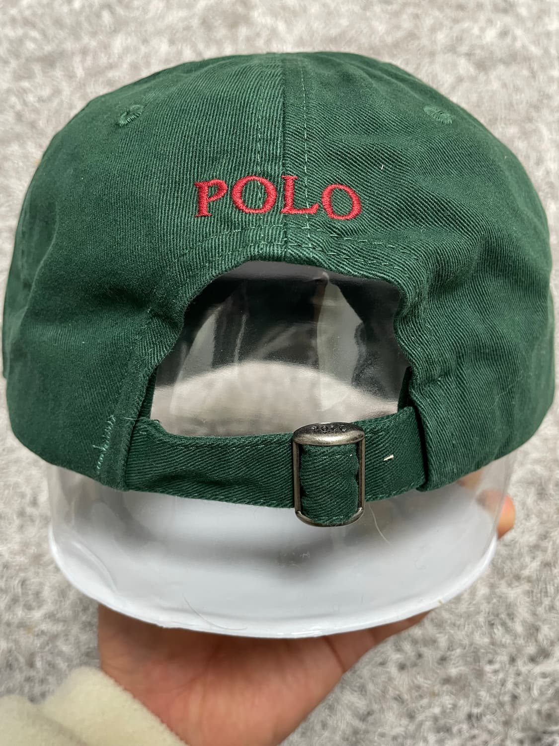 폴로Polo 연노랑포니 코튼 캡 Free 상품이미지3
