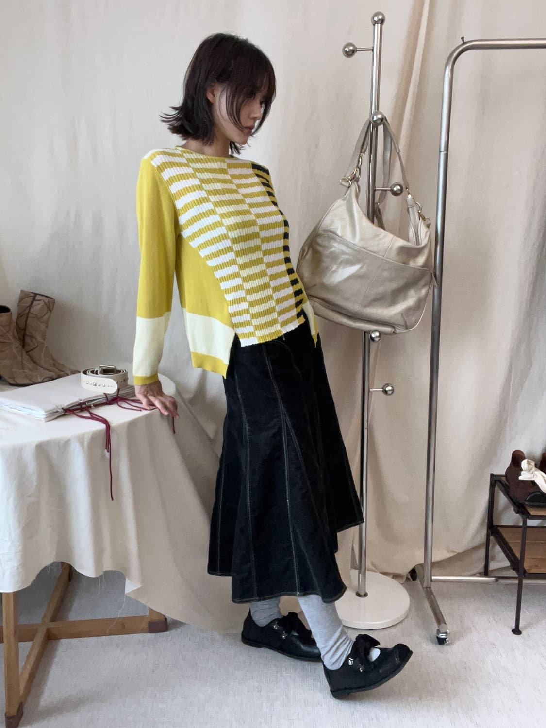 Hiroko Bis Striped Knit 상품이미지3