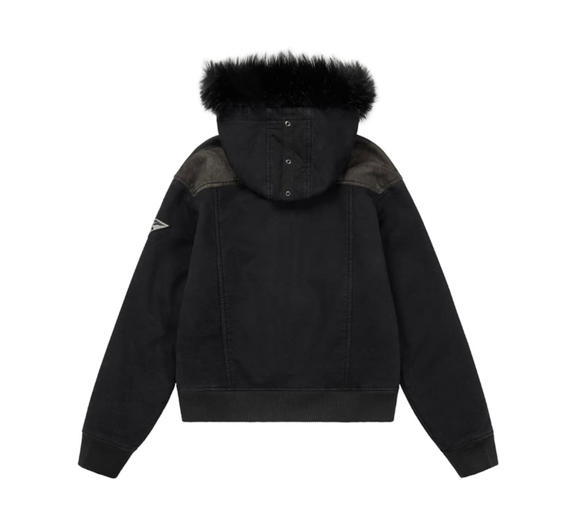 아캄 퍼 후드 자켓 상품이미지2