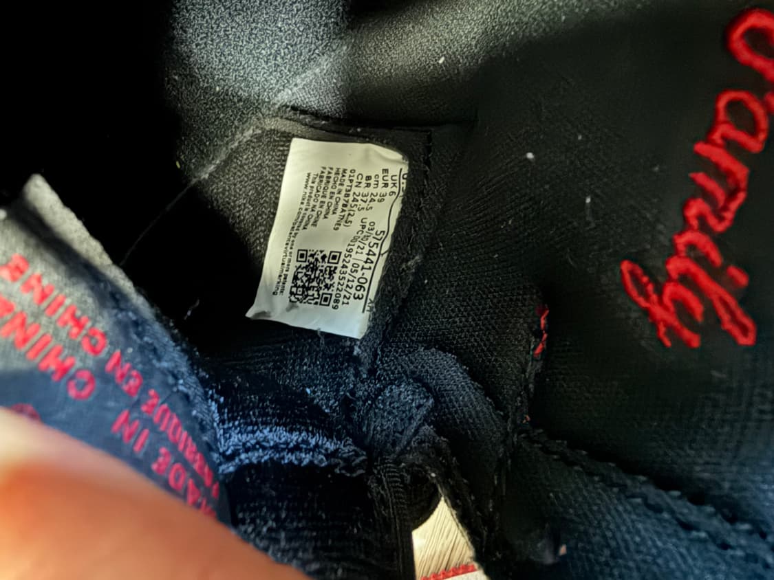 (GS) 조던 1 레트로 하이 OG 페이턴트 브레드 245 상품이미지6