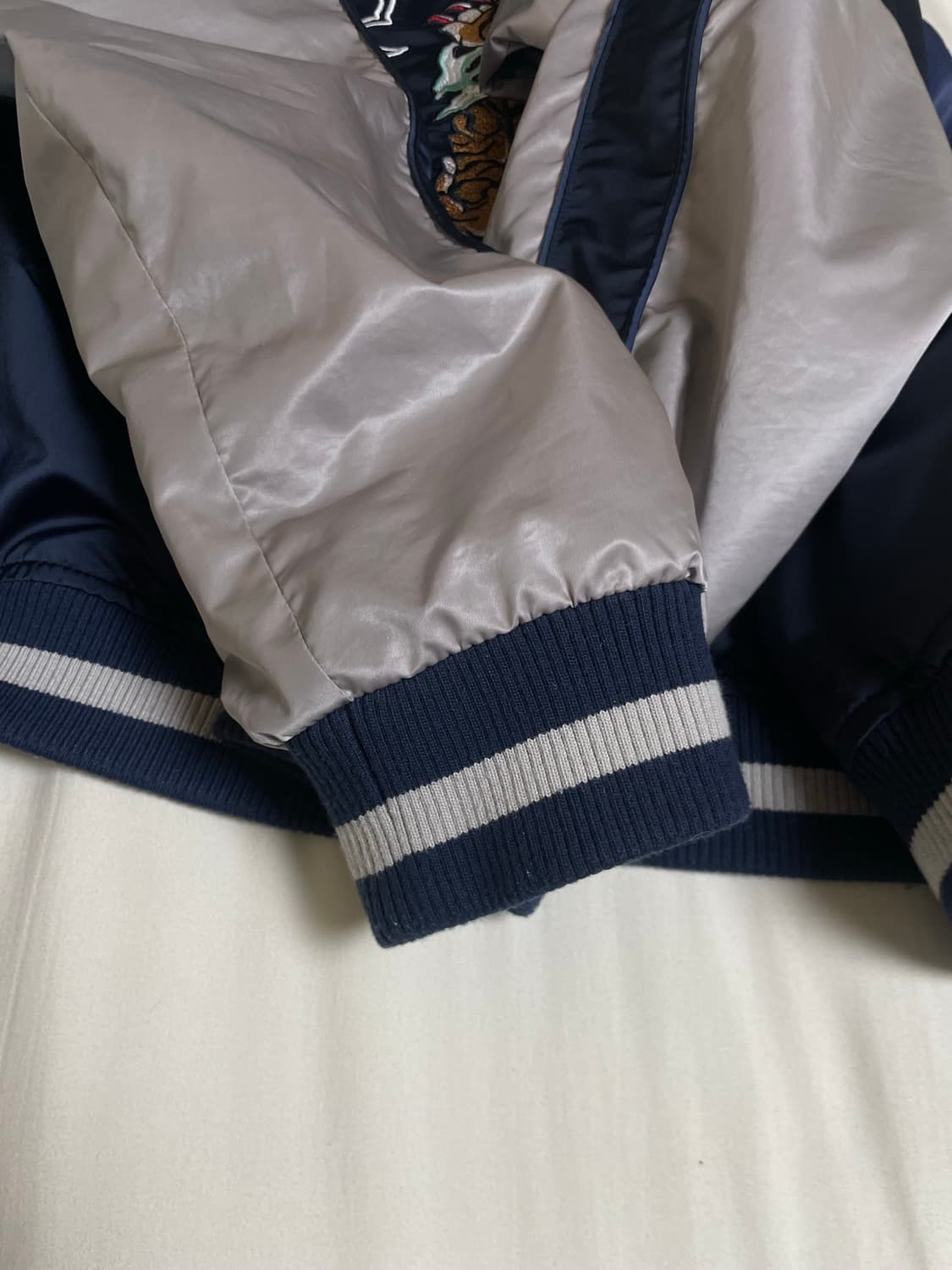 낫포너드 Tiger Satin Blouson Jacket 상태:새상품 상품이미지6