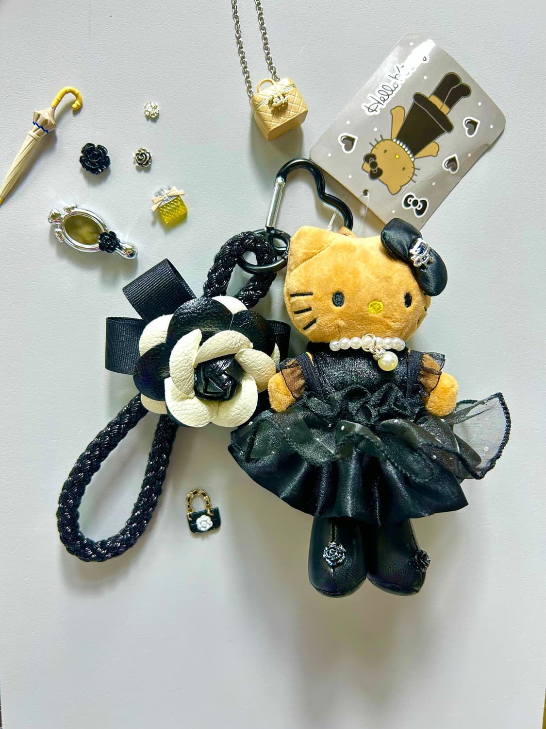 롱다리키티커스텀키링(3) 상품이미지1