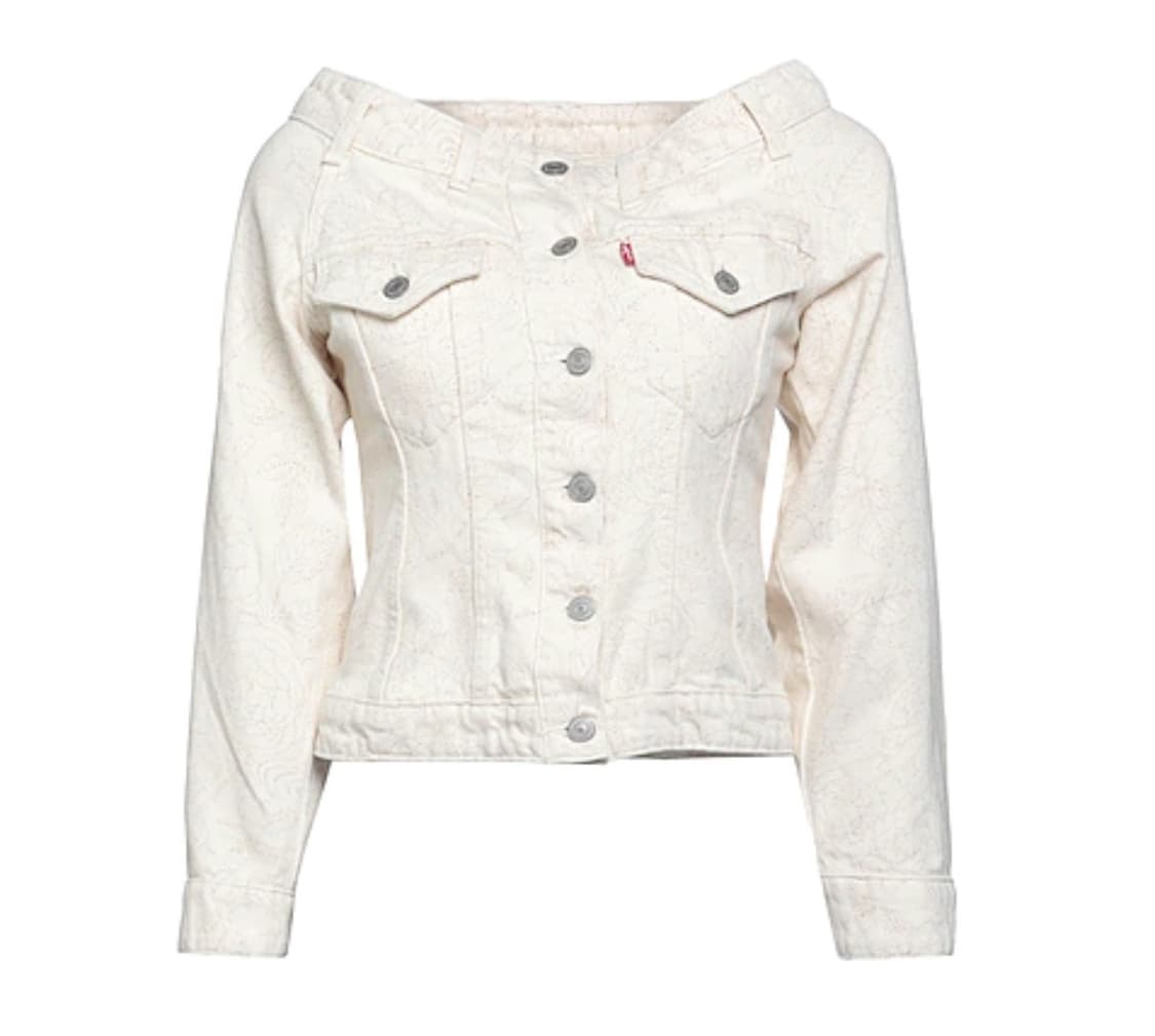 가니 리바이스 콜라보 오프숄더 자켓 상품이미지1