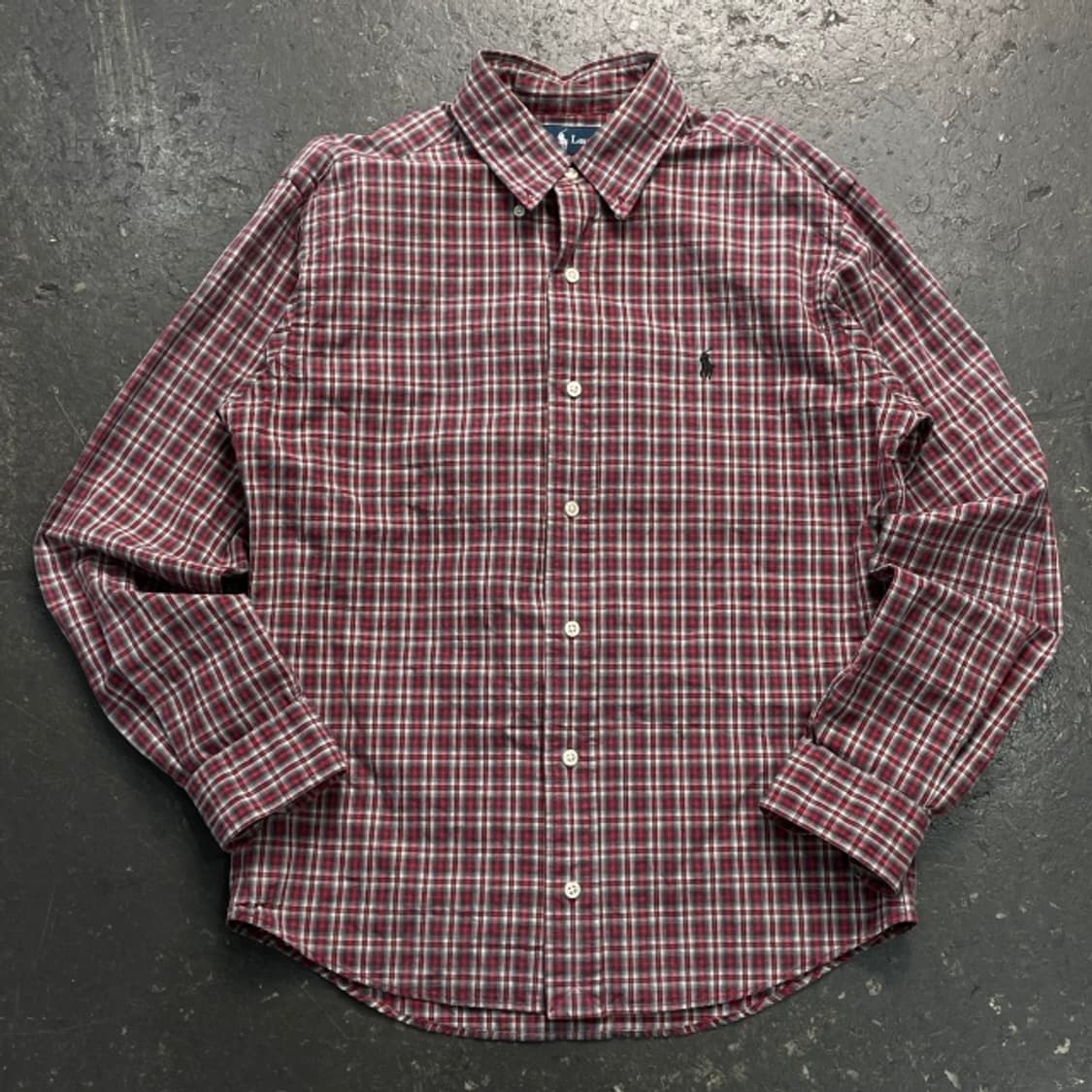 90 폴로 랄프로렌 체크 셔츠 상품이미지1