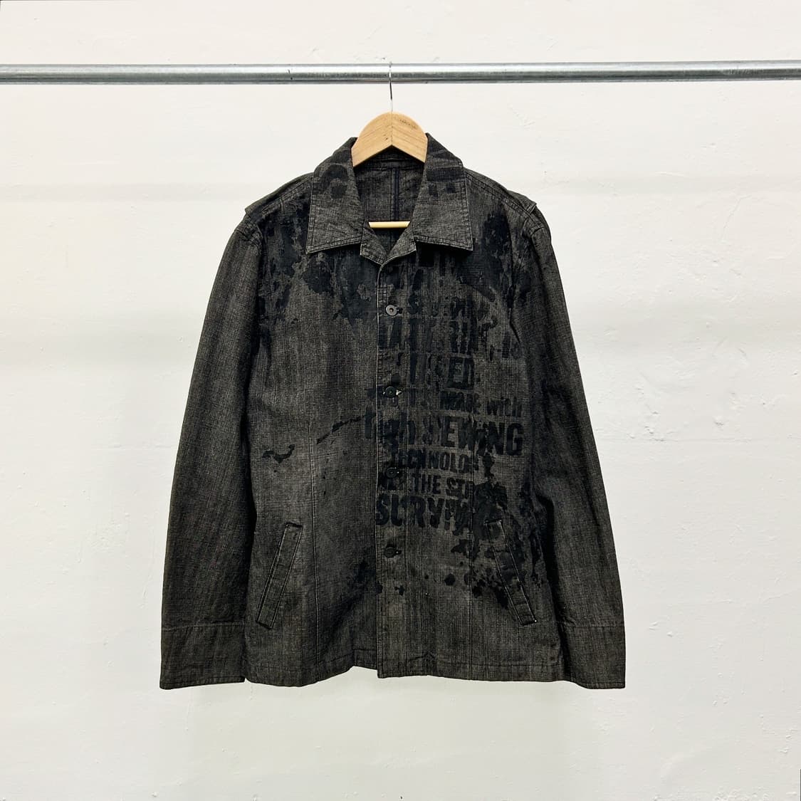 인 더 애틱 프린팅 싱글자켓  상품이미지1