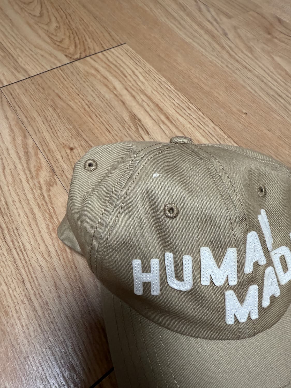 휴먼메이드 6패널 트윌 캡 베이지 상품이미지2