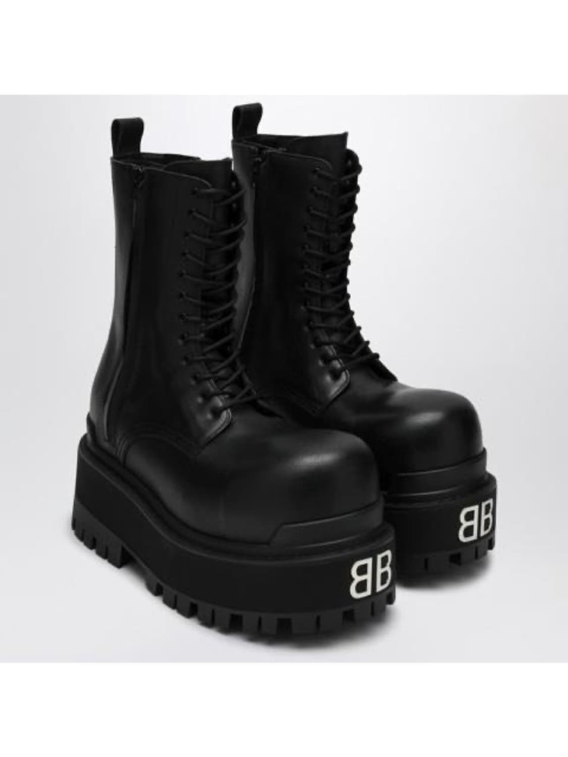 발렌시아가 자이언트 스톰퍼 레더 부츠 43 25ss 상품이미지1