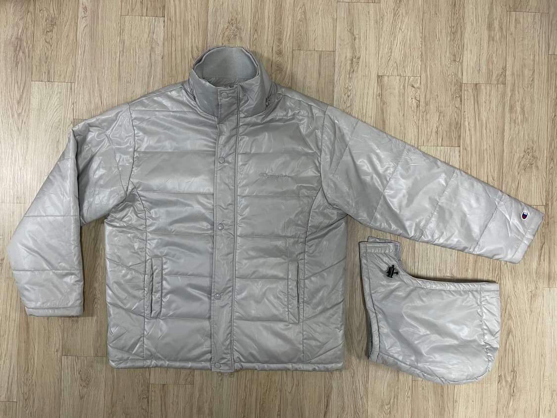 100~105) 챔피온 재팬 리버스위브 후드패딩(RRL&LVC&폴로) 상품이미지2