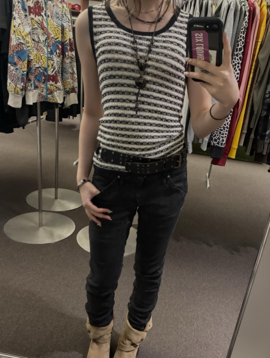Indie Sleaze Slouch 🎱⛓️ 상품이미지4