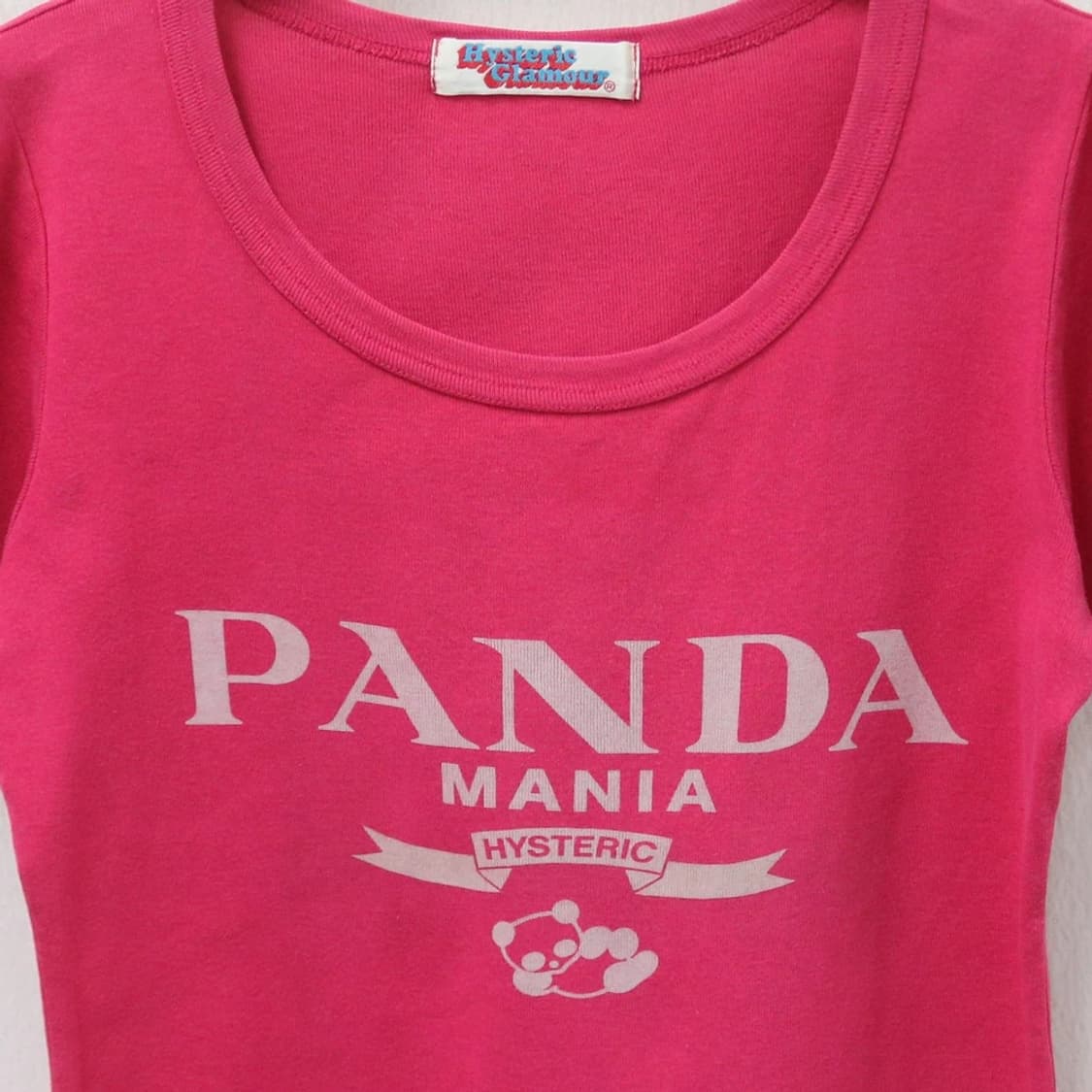 히스테릭 글래머 유넥 반팔 티셔츠 66788 상품이미지3