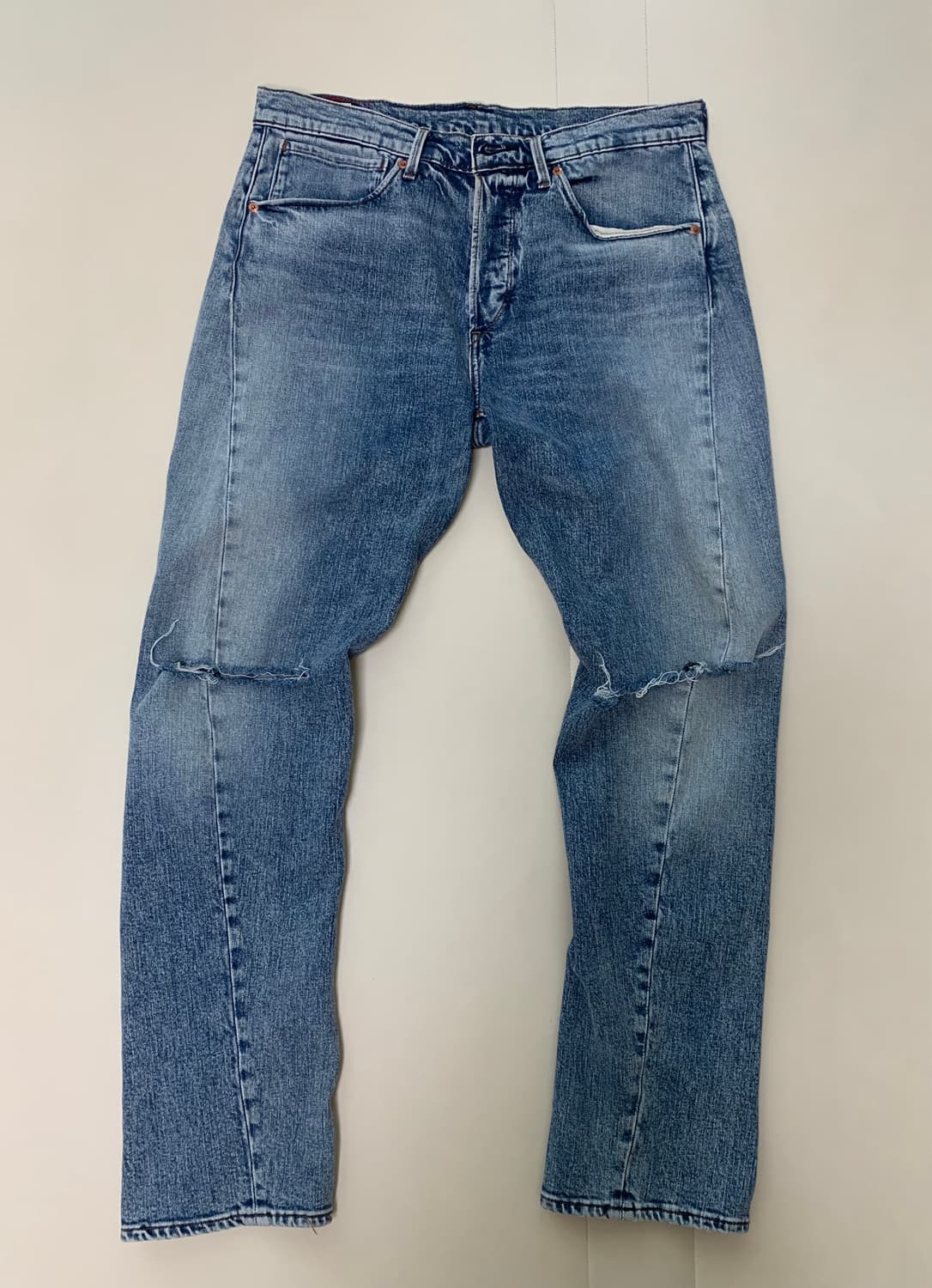 리바이스 LEJ 502 엔지니어드 테이퍼드 핏 찢청 32 상품이미지1