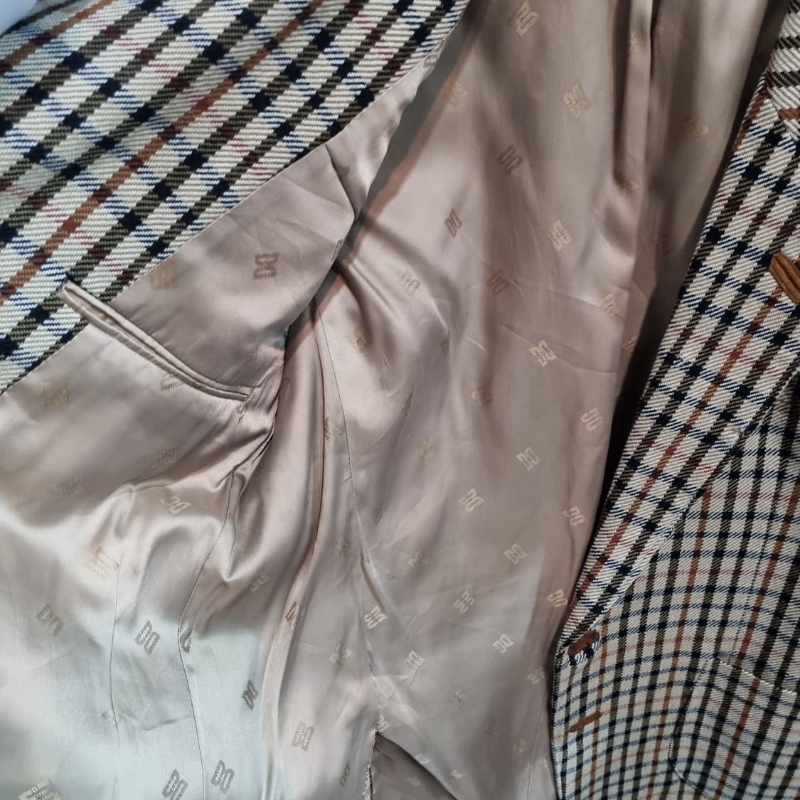 닥스 남성 빈티지 시그니처 모직 체크자켓 상품이미지6