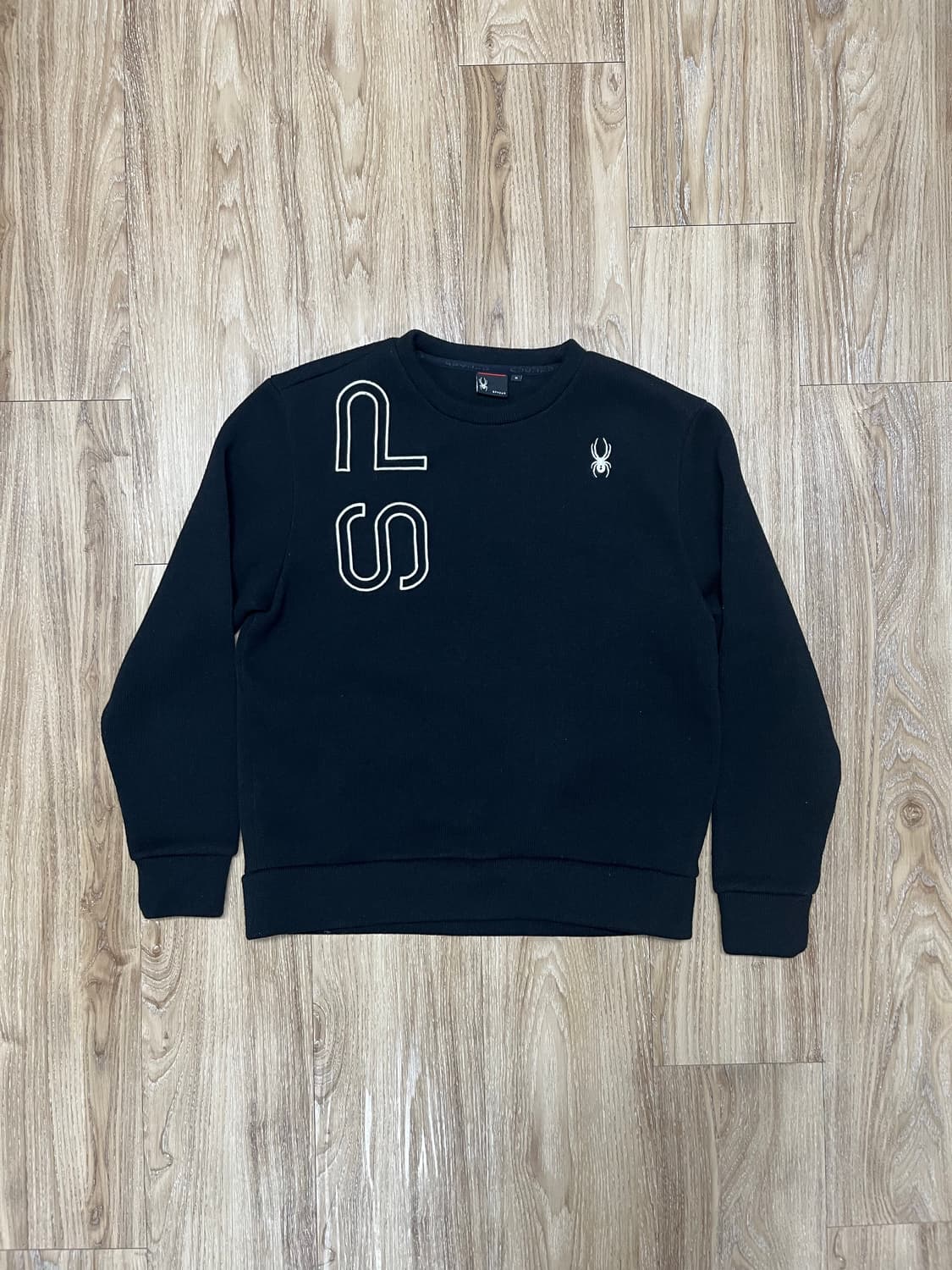 스파이더 기모 니트 맨투맨 M 상품이미지1